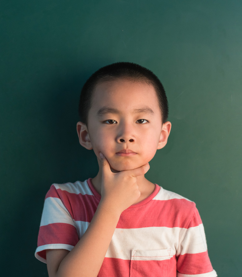 boy with tooth pain