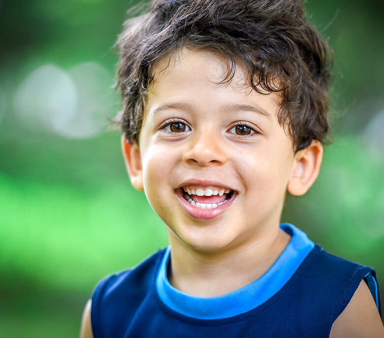 smiling little boy